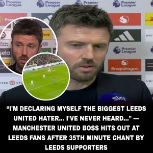 “WTF IS THAT CHANT!? NO CLUB WILL EVER RESPECT Leeds United AGAIN” — Michael Carrick ERUPTS After CHAOTIC 1-2 LOSS at Old Trafford